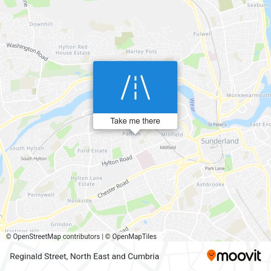 Reginald Street map
