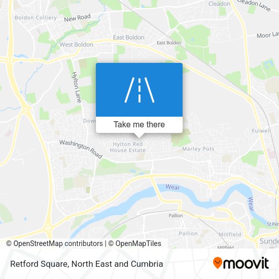Retford Square map