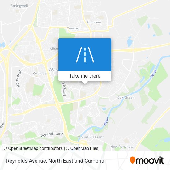 Reynolds Avenue map