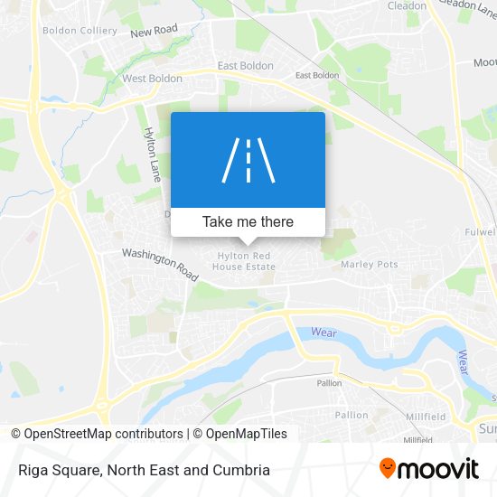 Riga Square map