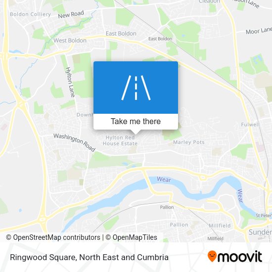 Ringwood Square map