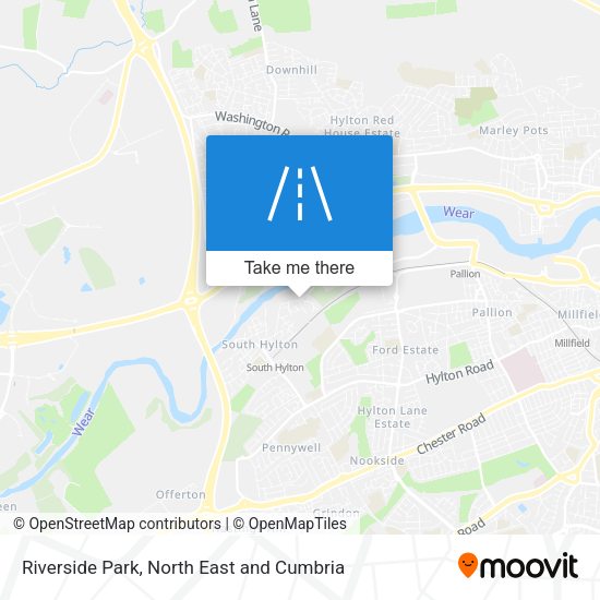 Riverside Park map