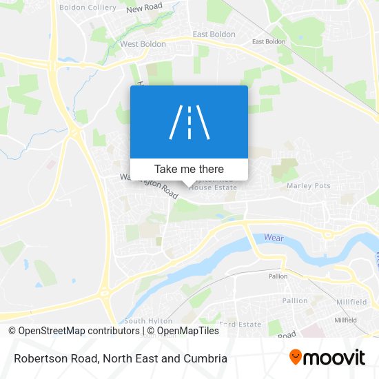 Robertson Road map