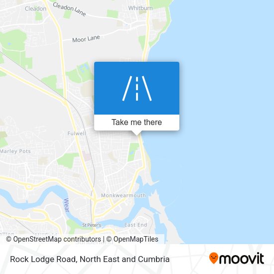 Rock Lodge Road map