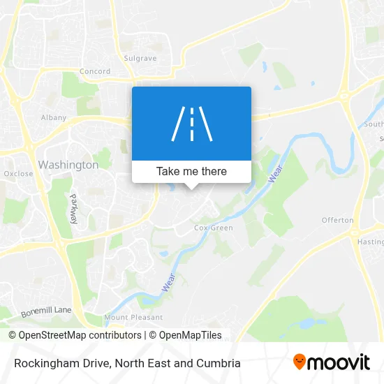 Rockingham Drive map