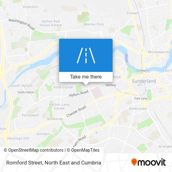Romford Street map