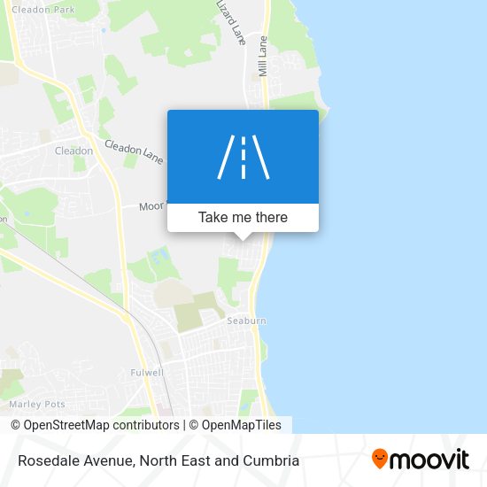 Rosedale Avenue map