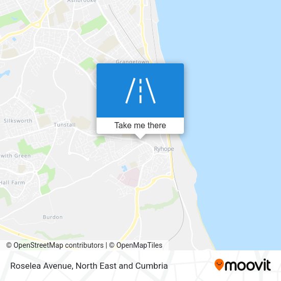 Roselea Avenue map