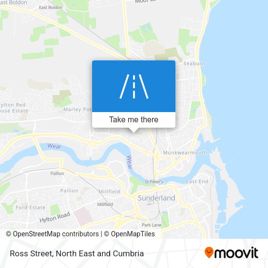 Ross Street map