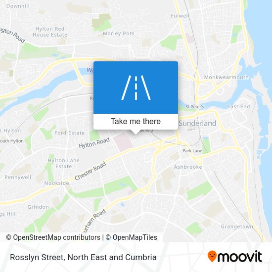 Rosslyn Street map
