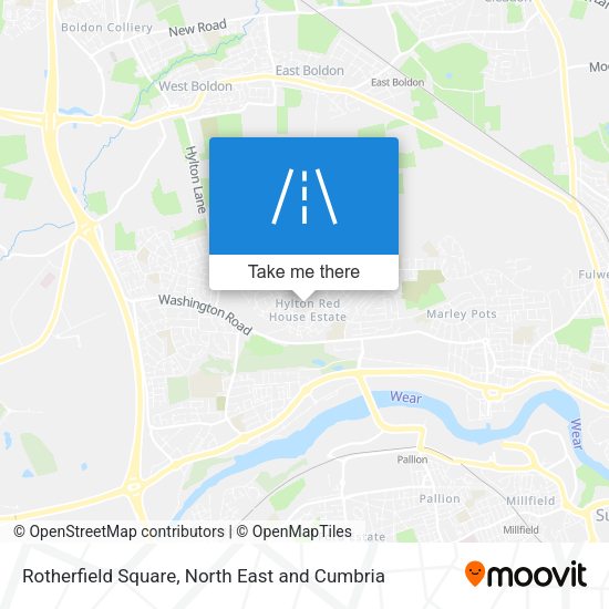 Rotherfield Square map