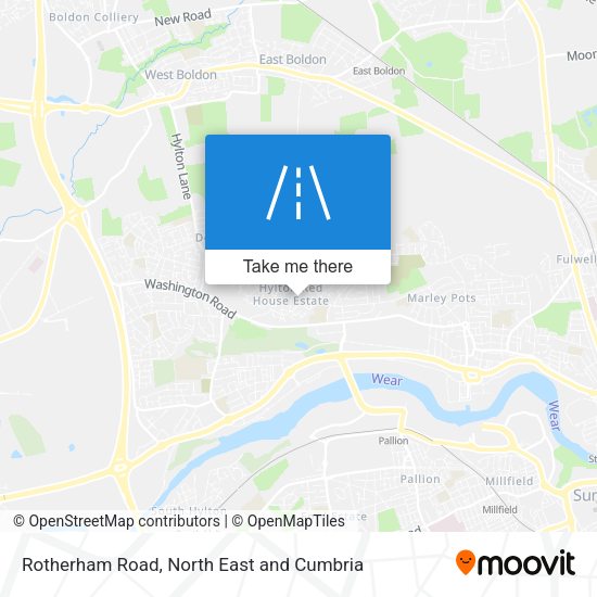 Rotherham Road map