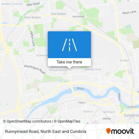 Runnymead Road map