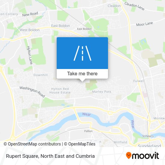 Rupert Square map