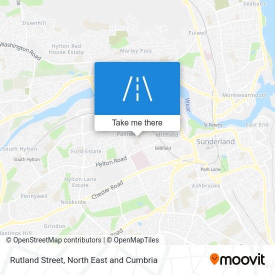 Rutland Street map