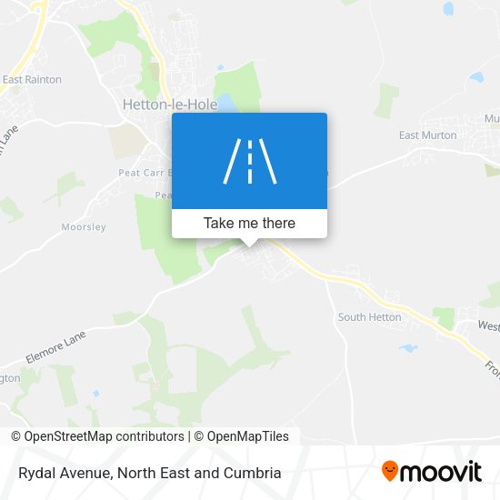 Rydal Avenue map
