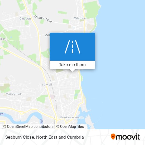 Seaburn Close map