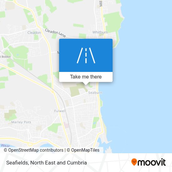 Seafields map