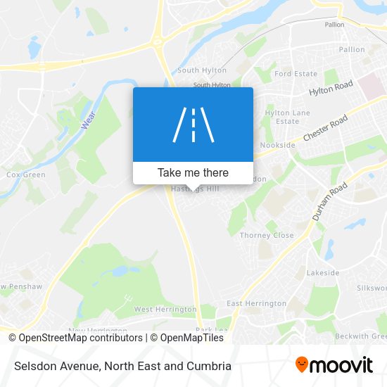 Selsdon Avenue map