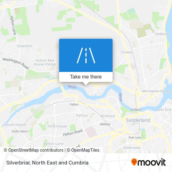 Silverbriar map