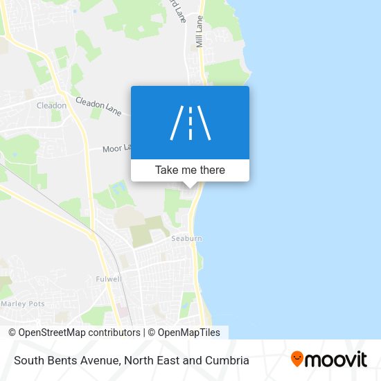 South Bents Avenue map