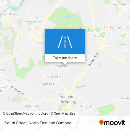 South Street map