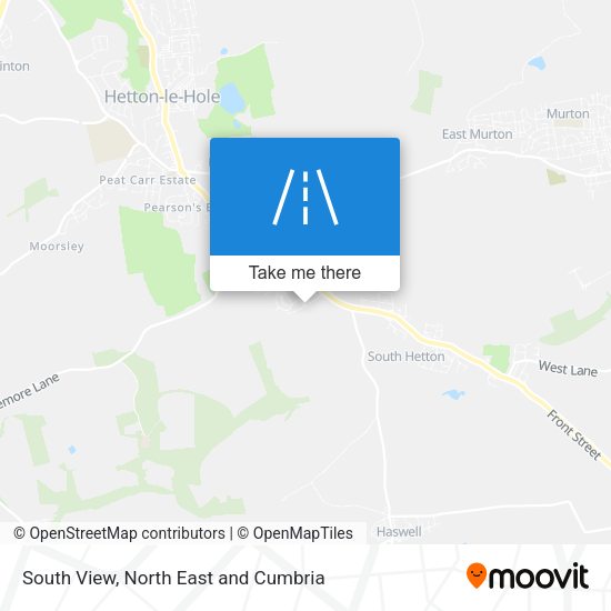 South View map