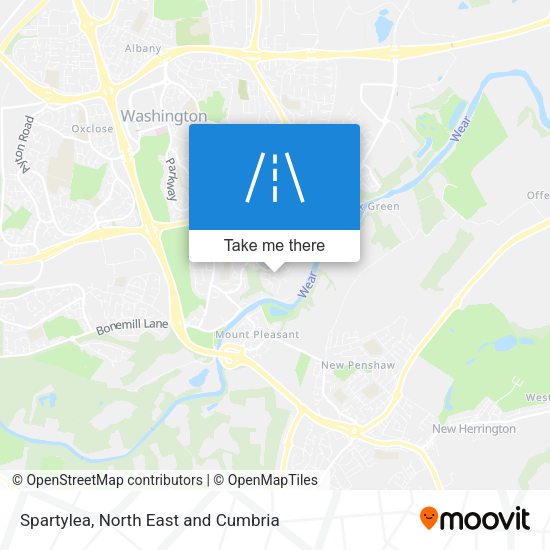 Spartylea map