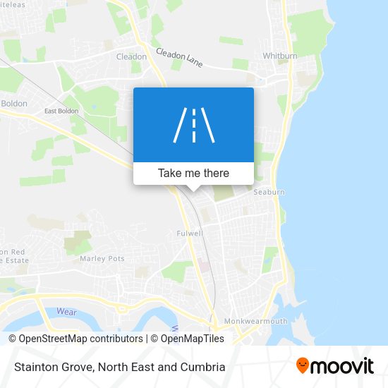Stainton Grove map
