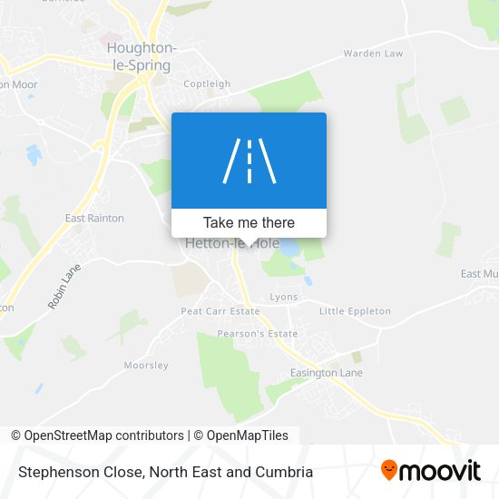 Stephenson Close map