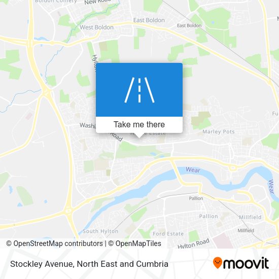 Stockley Avenue map