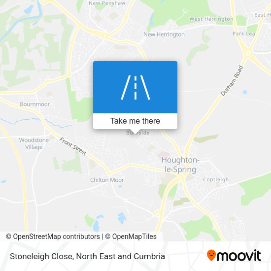 Stoneleigh Close map