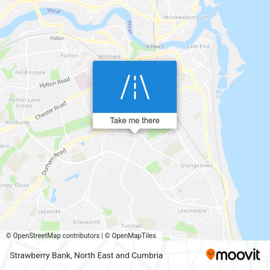 Strawberry Bank map