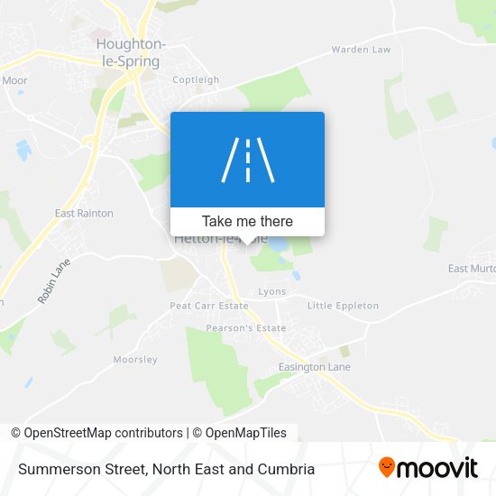 Summerson Street map