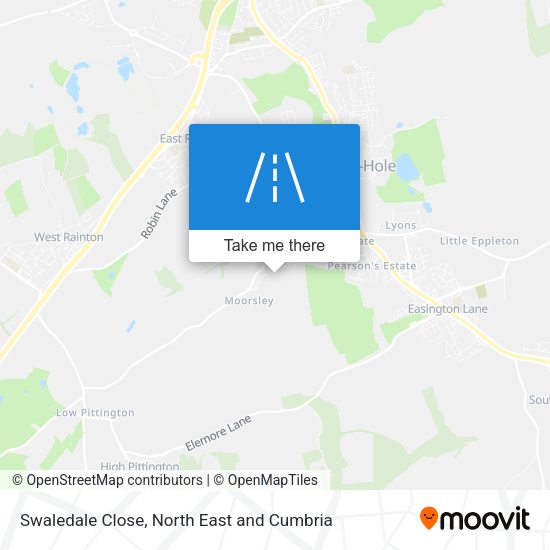 Swaledale Close map