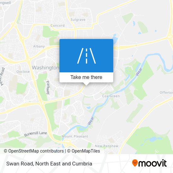 Swan Road map