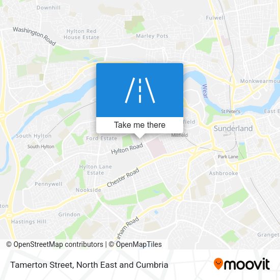 Tamerton Street map