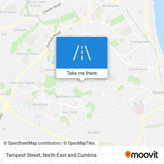 Tempest Street map