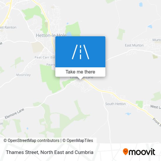 Thames Street map
