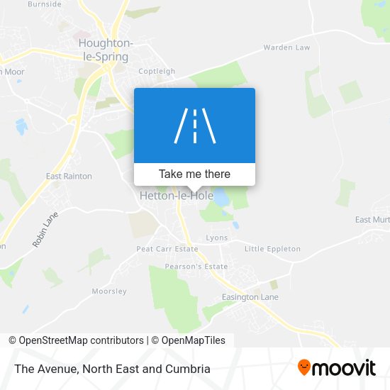 The Avenue map