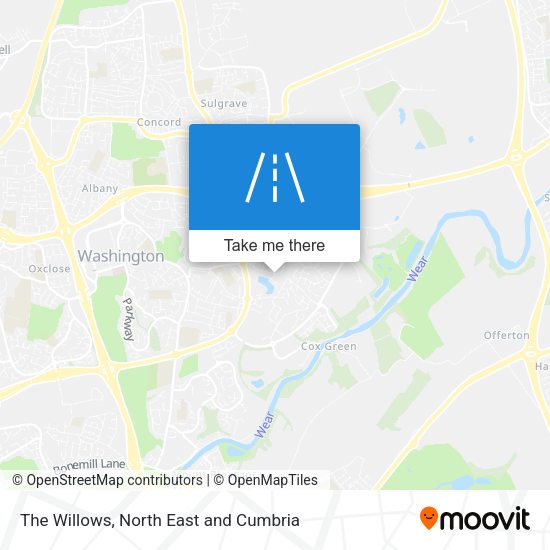 The Willows map