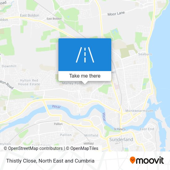 Thistly Close map
