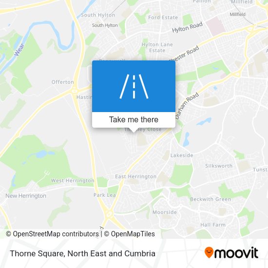 Thorne Square map