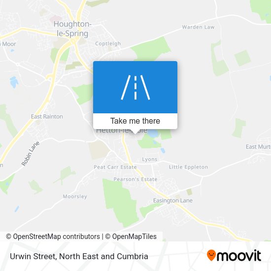 Urwin Street map