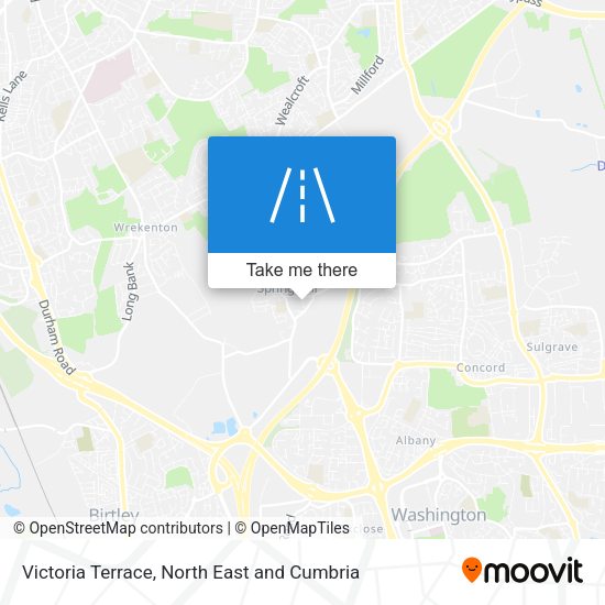 Victoria Terrace map