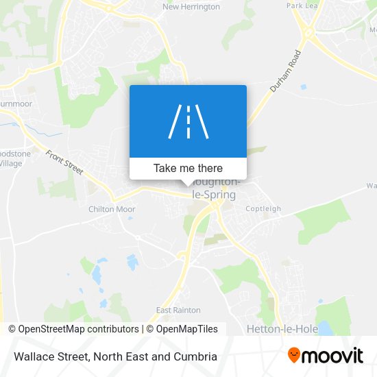 Wallace Street map