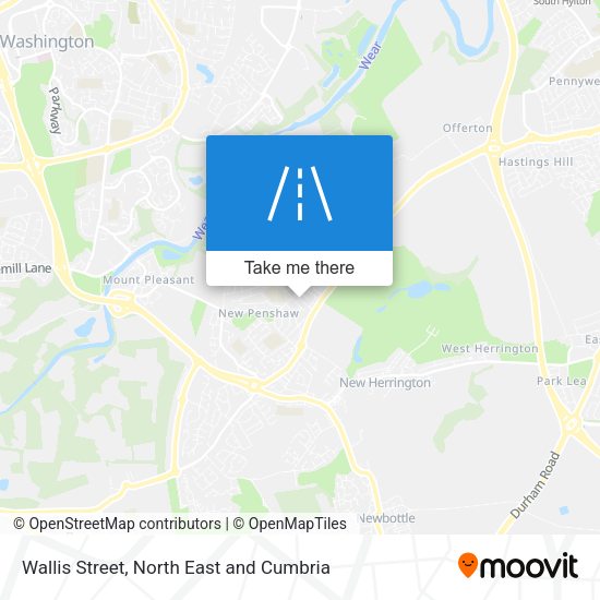 Wallis Street map