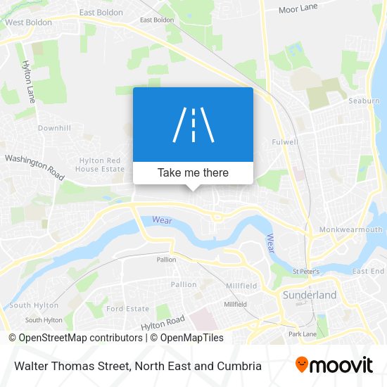 Walter Thomas Street map