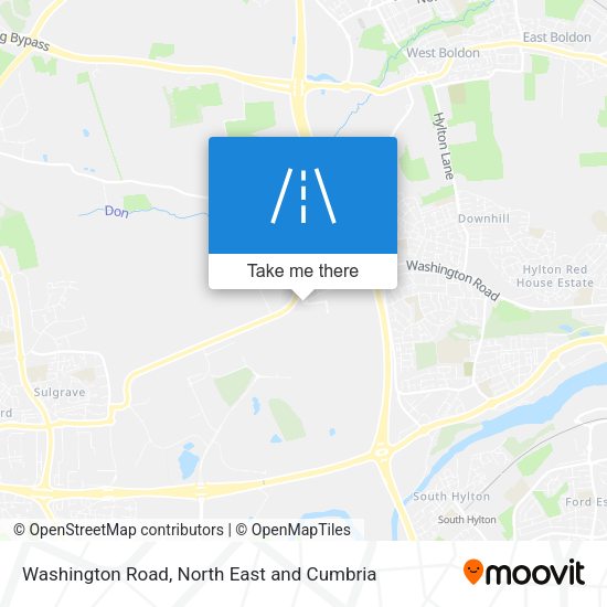 Washington Road map
