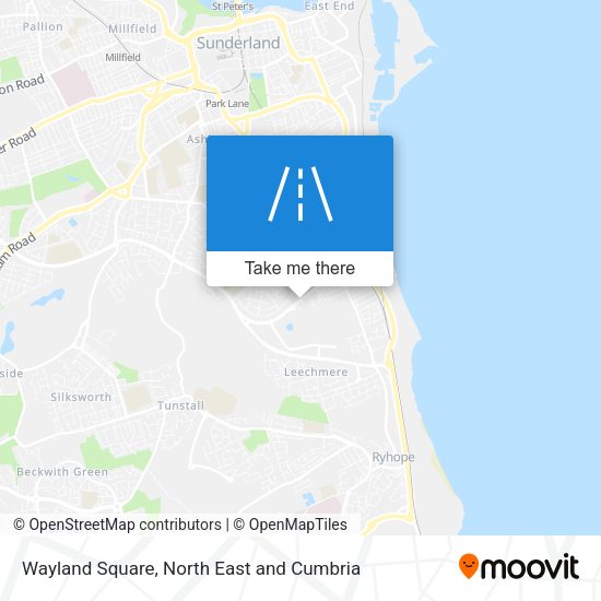 Wayland Square map